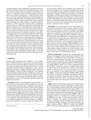 A taxonomy and survey of Dynamic Graph Visualization | PDF