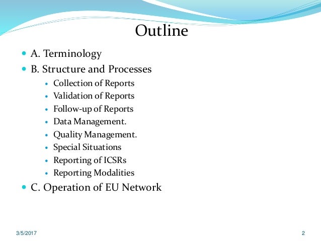Ema Gvp Modules – Pharmacovigilance: Regulatory and procedural guidance ...