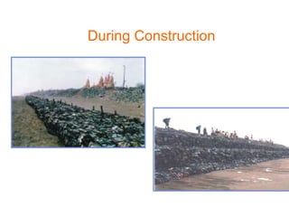 Swaminarayan Mandir Sea wall
During Construction
 
