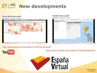 New developments




http://www.youtube.com/watch?v=Rmv0c1EsamE
                                     http://www.youtube.com/watch?v=AeTpQHdAwmU
 