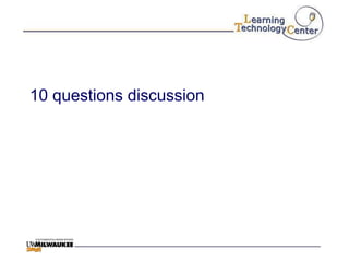 10 questions discussion
 