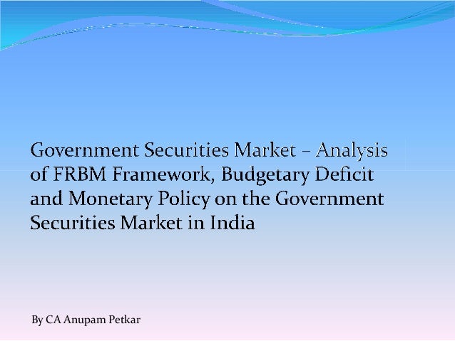 Indian Govt Securities FRBM