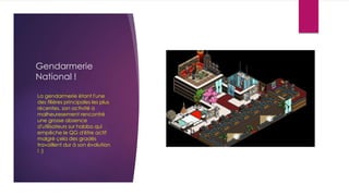 Gendarmerie
National !
La gendarmerie étant l'une
des filières principales les plus
récentes, son activité a
malheuresement rencontré
une grosse absence
d'utilisateurs sur habbo qui
empêche le QG d'être actif
malgré çela des gradés
travaillent dur à son évolution
! :)
 