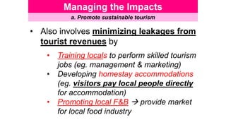 Ch 1 GW 3 - Impacts of Tourism | PPTX