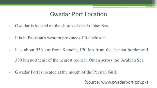 gwadar port map gwadar port map