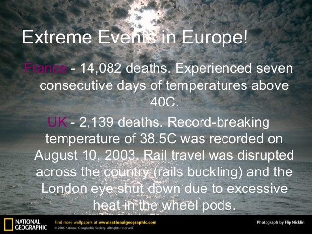 Table Of Natural Disasters And Global Temperatures Table Of Natural Disasters And Global Temperatures
