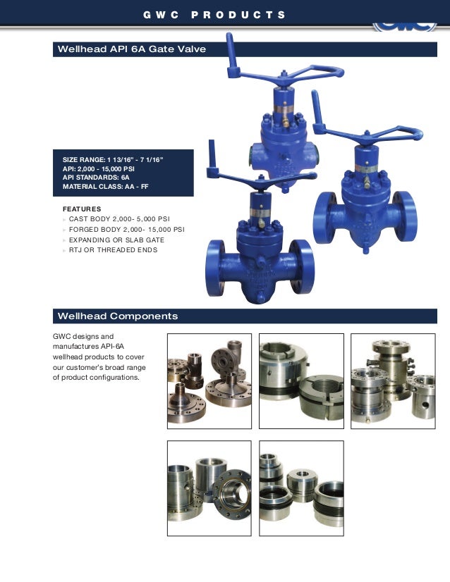 GWC Valve International Brochure