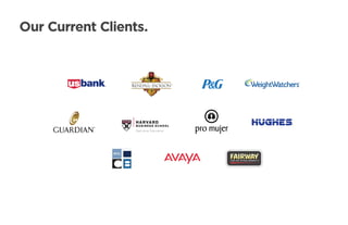 Our Current Clients.
 