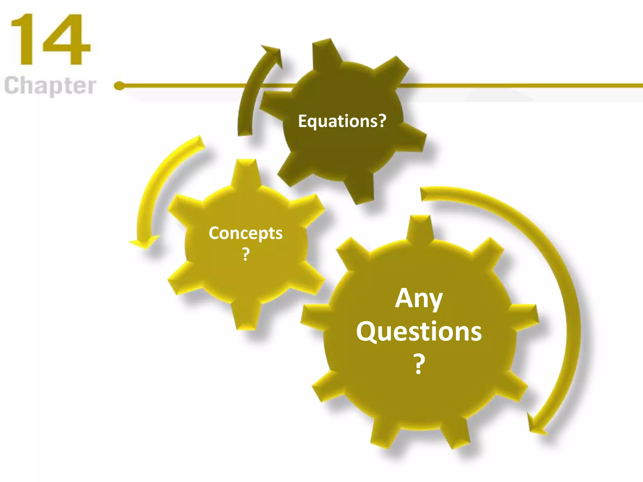 Any
Questions
?
Concepts
?
Equations?
 
