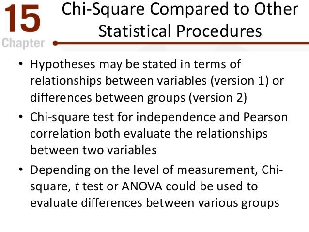 chi square test statistic
