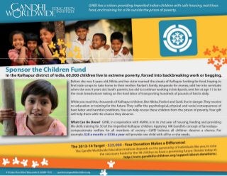 Gandhi Sponsor the Children Fund - Kolhapur