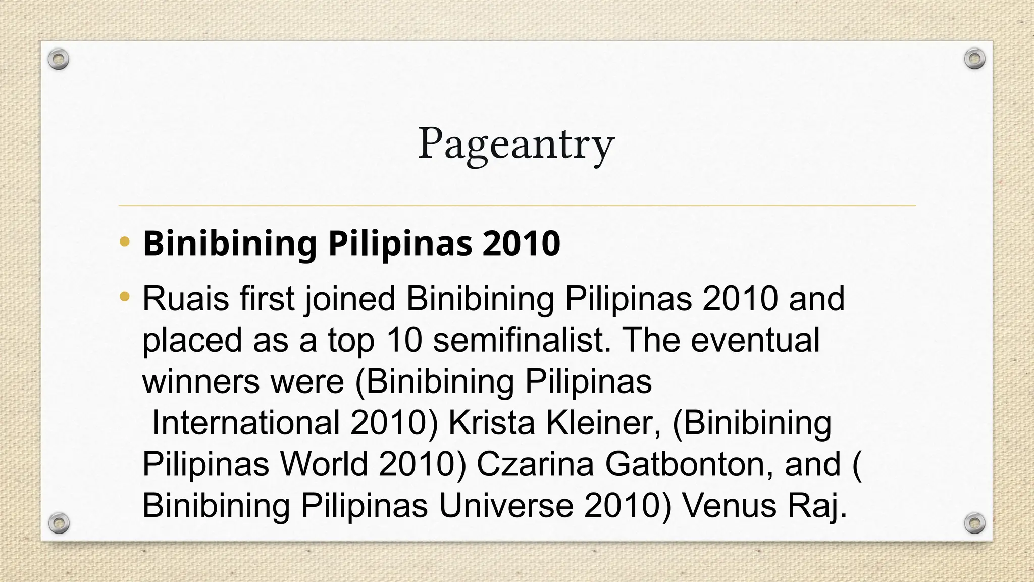 Miss World Philippines Organization | In Dencio's Eyes, image size:2048x1152