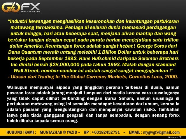 Pendapatan pasif forex