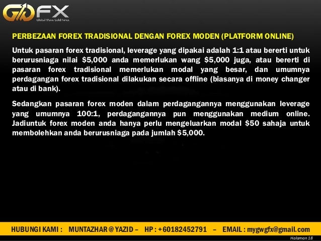 Jana pendapatan dengan forex