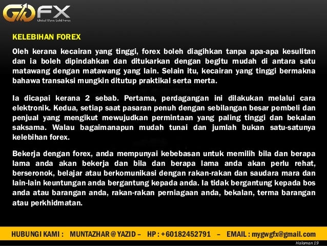 Pendapatan pasif forex