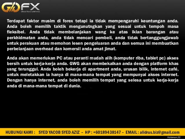 Kelebihan pelaburan forex