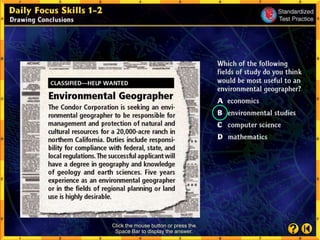 Click the mouse button or press the
Space Bar to display the answer.
 