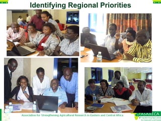 Gender mainstreaming in agricultural research for development: Experiences from ASARECA