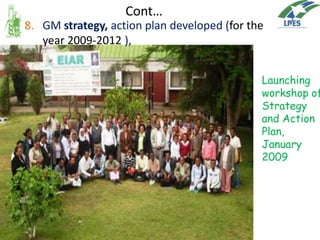 Gender mainstreaming efforts in the Ethiopian Institute of Agricultural Research