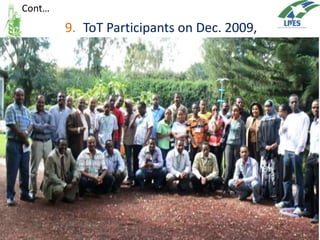 Gender mainstreaming efforts in the Ethiopian Institute of Agricultural Research
