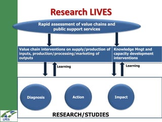 Gender inclusion in the LIVES project: Gender mainstreaming approaches and areas of interventions