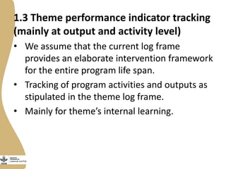 Creating gendered monitoring, evaluation and learning indicators for the Livestock and Fish research program