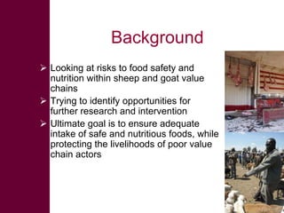 Safe Food, Fair Food: Summary of findings on gender-related issues within sheep and goat value chains in Ethiopia