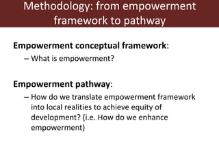 Integrating empowerment in the Dairy Goat and Root Crop Production project in Tanzania