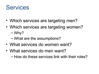 Gender analysis of agricultural innovation systems in East Africa