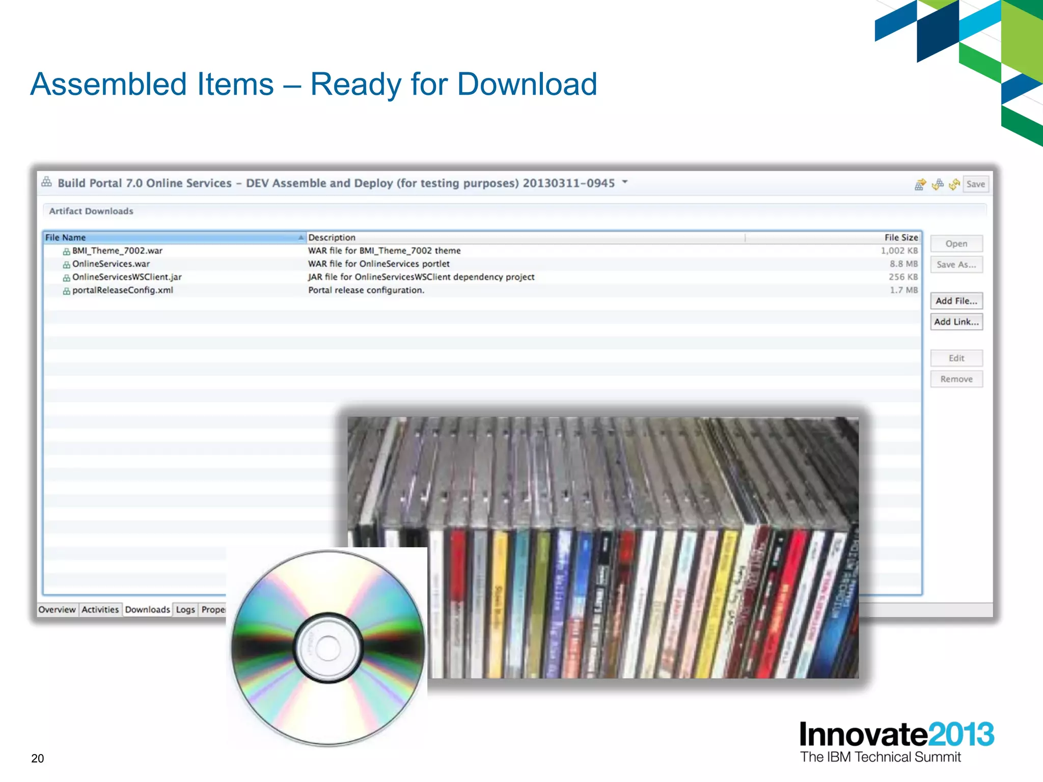 Assembled Items – Ready for Download
20
 