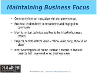 Inner Source 101 - GWO2016