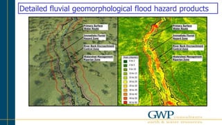 Detailed fluvial geomorphological flood hazard products
 