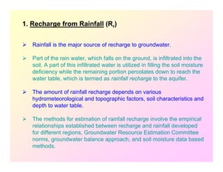 Estimation of Groundwater Potential | PDF