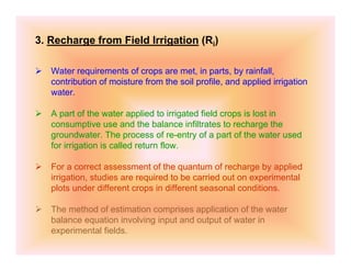 Estimation of Groundwater Potential | PDF