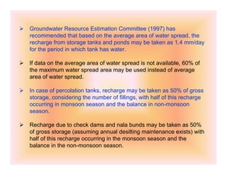 Estimation of Groundwater Potential | PDF