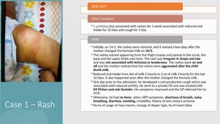 Comprehensive Pediatric Case Studies: Rash, Anaphylaxis, and Cerebral ...