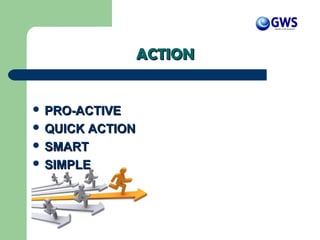 ACTIONACTION
 PRO-ACTIVEPRO-ACTIVE
 QUICK ACTIONQUICK ACTION
 SMARTSMART
 SIMPLESIMPLE
 