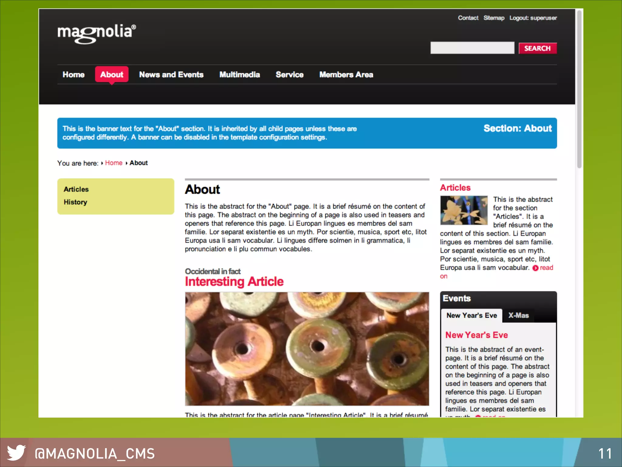 @MAGNOLIA_CMS

11

 