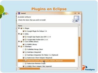 Plugins en Eclipse
 