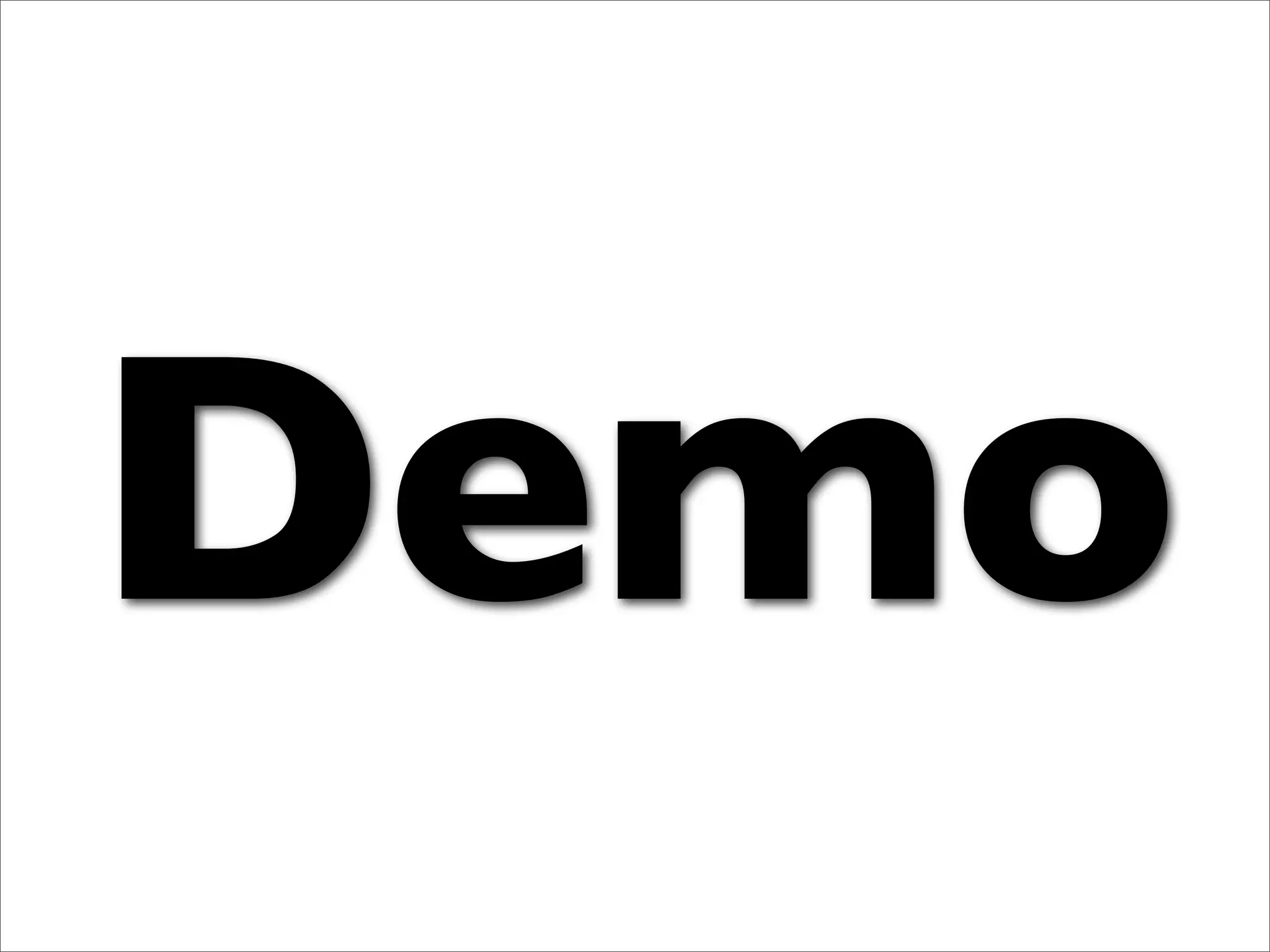 Demo
 