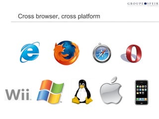 Cross browser, cross platform 