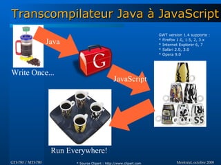 Introduction à GWT - GTI780 & MTI780 - ETS - A08