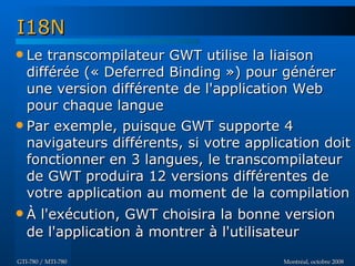 Introduction à GWT - GTI780 & MTI780 - ETS - A08