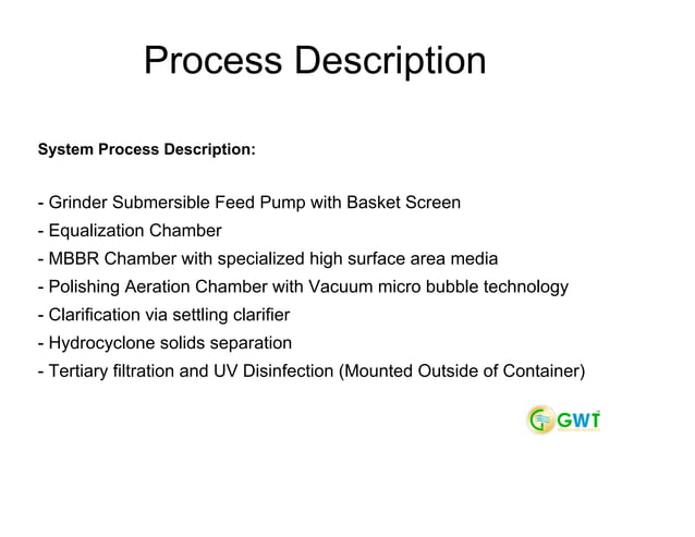 Modular Wastewater Treatment Systems - Hybrid Aeration/Moving Bed ...