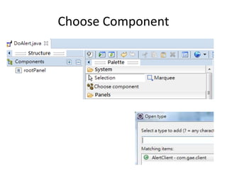 Choose Component
 