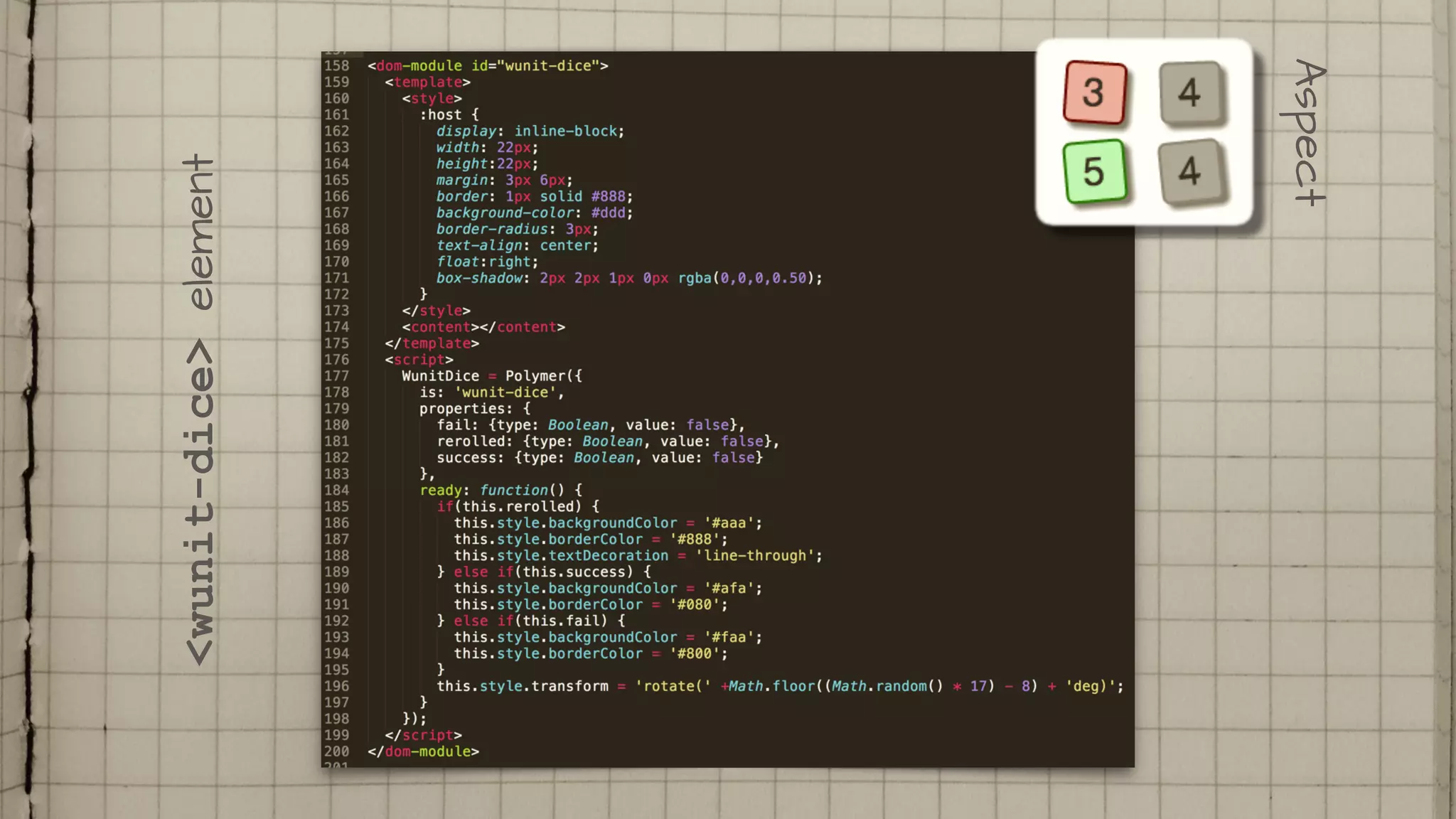 <wunit-dice>element
Aspect
 