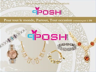 Pour tout le monde, Partout, Tout occasion commençant à 20$Pour tout le monde, Partout, Tout occasion commençant à 20$
COLLECTION DE DESIGNERS LAURÉATE
 