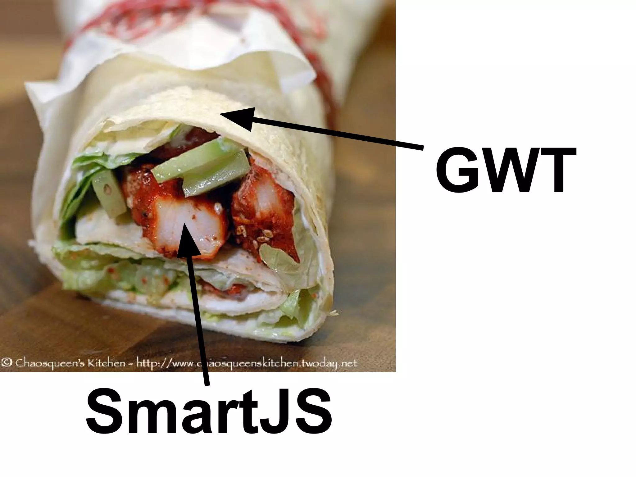 SmartGWT Cons REST Weak Adoption of Server-Frameworks 