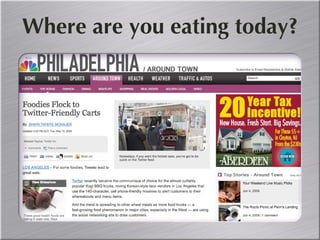 Where are you eating today? 