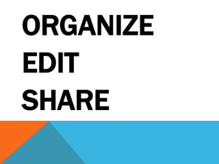 A simple way to embed pieces of code, or widgets, to your website as photo galleries.